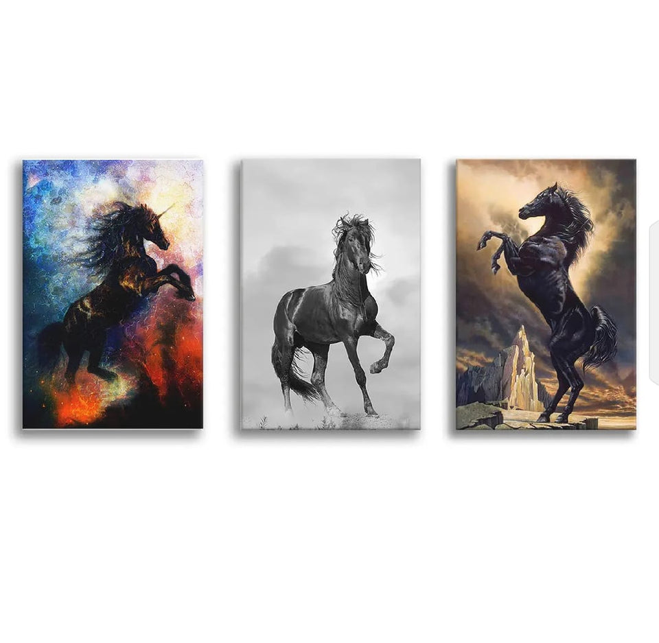 3Pcs Home Decor Photo Tiles Elegant Design Compact Build Perfect Choice For Home Office And Gift Use (3754197)